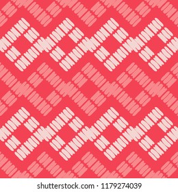 Ethnic boho seamless pattern. Traditional ornament. Geometric background. Tribal pattern. Folk motif. Textile rapport.