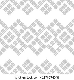 Ethnic boho seamless pattern. Traditional ornament. Geometric background. Tribal pattern. Folk motif. Textile rapport.