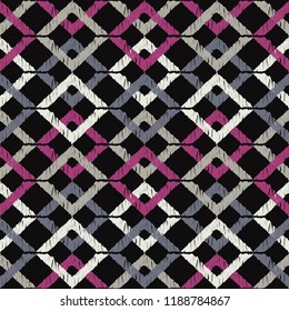 Ethnic boho seamless pattern. Traditional ornament. Tribal pattern. Folk motif. Can be used for wallpaper, textile, invitation card, wrapping, web page background.