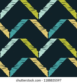 Ethnic boho seamless pattern. Traditional ornament. Tribal pattern. Folk motif. Can be used for wallpaper, textile, invitation card, wrapping, web page background.