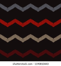 Ethnic boho seamless pattern. Traditional ornament. Tribal pattern. Folk motif. Can be used for wallpaper, textile, invitation card, wrapping, web page background.