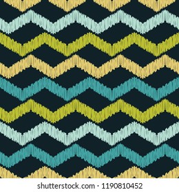 Ethnic boho seamless pattern. Traditional ornament. Tribal pattern. Folk motif. Can be used for wallpaper, textile, invitation card, wrapping, web page background.