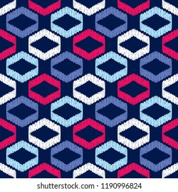 Ethnic boho seamless pattern. Traditional ornament. Tribal pattern. Folk motif. Can be used for wallpaper, textile, invitation card, wrapping, web page background.