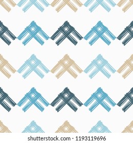 Ethnic boho seamless pattern. Traditional ornament. Tribal pattern. Folk motif. Can be used for wallpaper, textile, invitation card, wrapping, web page background.