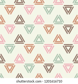 Ethnic boho seamless pattern. Traditional ornament. Tribal pattern. Folk motif. Can be used for wallpaper, textile, invitation card, wrapping, web page background.