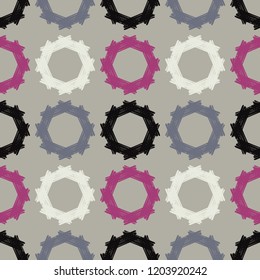 Ethnic boho seamless pattern. Traditional ornament. Tribal pattern. Folk motif. Can be used for wallpaper, textile, invitation card, wrapping, web page background.