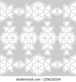 Ethnic boho seamless pattern. Traditional ornament. Tribal pattern. Folk motif. Can be used for wallpaper, textile, invitation card, wrapping, web page background.
