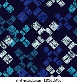 Ethnic boho seamless pattern. Traditional ornament. Tribal pattern. Folk motif. Can be used for wallpaper, textile, invitation card, wrapping, web page background.