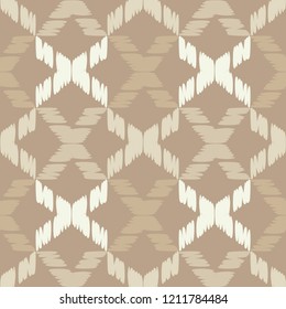 Ethnic boho seamless pattern. Traditional ornament. Tribal pattern. Folk motif. Can be used for wallpaper, textile, invitation card, wrapping, web page background.