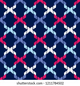 Ethnic boho seamless pattern. Traditional ornament. Tribal pattern. Folk motif. Can be used for wallpaper, textile, invitation card, wrapping, web page background.