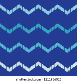 Ethnic boho seamless pattern. Traditional ornament. Brushwork. Hand hatching. Tribal pattern. Folk motif. Can be used for wallpaper, textile, invitation card, wrapping, web page background.