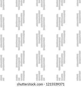 Ethnic boho seamless pattern. Traditional ornament. Brushwork. Hand hatching. Tribal pattern. Folk motif. Can be used for wallpaper, textile, invitation card, wrapping, web page background.