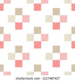 Ethnic boho seamless pattern. Traditional ornament. Tribal pattern. Folk motif. Can be used for wallpaper, textile, invitation card, wrapping, web page background.