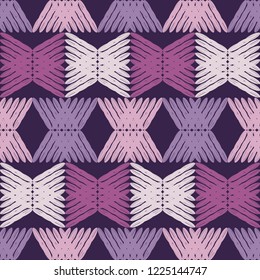 Ethnic boho seamless pattern. Traditional ornament. Tribal pattern. Folk motif. Can be used for wallpaper, textile, invitation card, wrapping, web page background.
