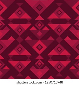 Ethnic boho seamless pattern. Traditional ornament. Tribal pattern. Folk motif. Can be used for wallpaper, textile, invitation card, wrapping, web page background.