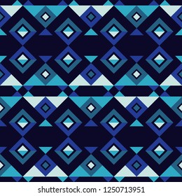 Ethnic boho seamless pattern. Traditional ornament. Tribal pattern. Folk motif. Can be used for wallpaper, textile, invitation card, wrapping, web page background.