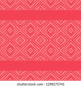 Ethnic boho seamless pattern. Traditional ornament. Tribal pattern. Folk motif. Can be used for wallpaper, textile, invitation card, wrapping, web page background.