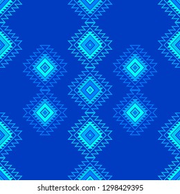 Ethnic boho seamless pattern. Traditional ornament. Tribal pattern. Folk motif. Can be used for wallpaper, textile, invitation card, wrapping, web page background.