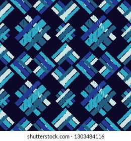 Ethnic boho seamless pattern. Traditional ornament. Tribal pattern. Folk motif. Can be used for wallpaper, textile, invitation card, wrapping, web page background.