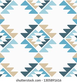 Ethnic boho seamless pattern. Traditional ornament. Tribal pattern. Folk motif. Can be used for wallpaper, textile, invitation card, wrapping, web page background.