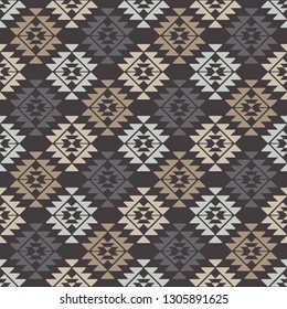 Ethnic boho seamless pattern. Traditional ornament. Tribal pattern. Folk motif. Can be used for wallpaper, textile, invitation card, wrapping, web page background.