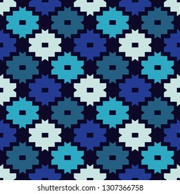 Ethnic boho seamless pattern. Traditional ornament. Tribal pattern. Folk motif. Can be used for wallpaper, textile, invitation card, wrapping, web page background.