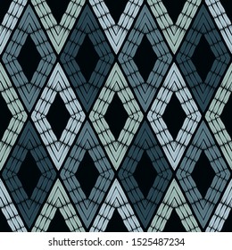 Ethnic boho seamless pattern. Traditional ornament. Vector illustration for web design or print.