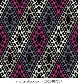 Ethnic boho seamless pattern. Traditional ornament. Vector illustration for web design or print.