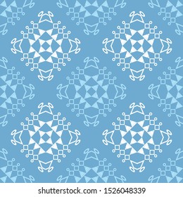 Ethnic boho seamless pattern. Traditional ornament. Tribal pattern. Vector illustration for web design or print.