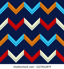 Ethnic boho seamless pattern. Traditional ornament. Tribal pattern. Vector illustration for web design or print.