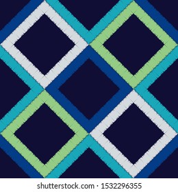 Ethnic boho seamless pattern. Traditional ornament. Tribal pattern.  Vector illustration for web design or print.