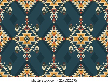 Ethnic boho seamless pattern. Traditional ornament. Tribal pattern. Folk motif. Can be used for wallpaper, textile, invitation card, wrapping, web page background.
