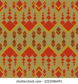Patrón ininterrumpido del boho étnico. Ornamento tradicional. Patrón tribal. Motivo popular. Se puede usar para papel pintado, textil, envoltura, fondo de página web.