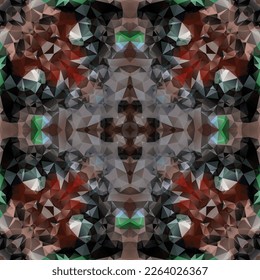 Ethnische Boho nahtlose Muster. Traditionelle Ornamente. Folkloremotiv. Textilrapport.