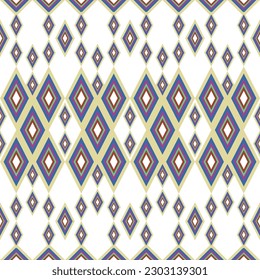 Ethnic boho seamless pattern. Traditional ornament. Tribal pattern. Folk motif. Can be used for wallpaper, textile, wrapping, web page background.