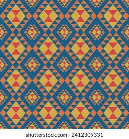 Ethnic boho seamless pattern. Traditional ornament. Tribal pattern. Folk motif. Can be used for wallpaper, textile, wrapping, web page background.