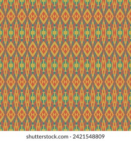 Ethnic boho seamless pattern. Traditional ornament. Tribal pattern. Folk motif. Can be used for wallpaper, textile, wrapping, web page background.