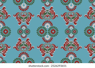 Ethnic boho seamless pattern. Traditional ornament. Tribal pattern. Folk motif. Can be used for wallpaper, textiles, wrapping, and web page background.