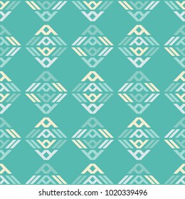 Ethnic boho seamless pattern. Tribal pattern. Folk motif. Textile rapport.