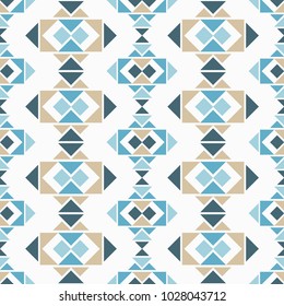 Ethnic boho seamless pattern. Tribal pattern. Folk motif. Textile rapport.