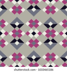 Ethnic boho seamless pattern. Tribal pattern. Folk motif. Textile rapport.