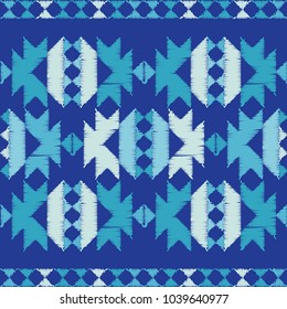 Ethnic boho seamless pattern. Tribal pattern. Folk motif. Textile rapport.