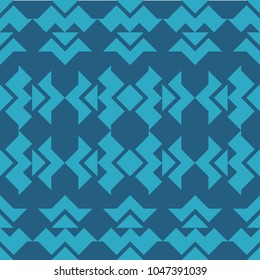 Ethnic boho seamless pattern. Tribal pattern. Folk motif. Textile rapport.