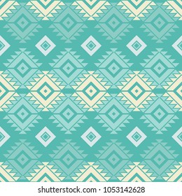Ethnic boho seamless pattern. Tribal pattern. Folk motif. Textile rapport.