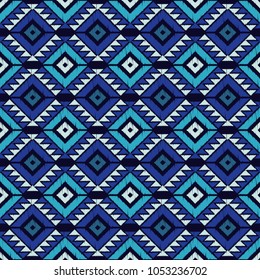 Ethnic boho seamless pattern. Tribal pattern. Folk motif. Textile rapport.