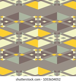 Ethnic boho seamless pattern. Tribal pattern. Folk motif. Textile rapport.