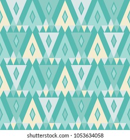 Ethnic boho seamless pattern. Tribal pattern. Folk motif. Textile rapport.