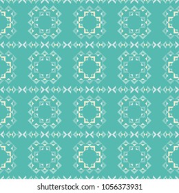 Ethnic boho seamless pattern. Tribal pattern. Folk motif. Textile rapport.