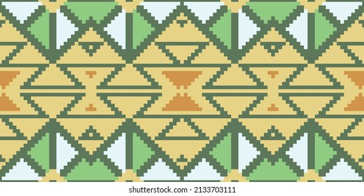 Ethnic boho seamless pattern Tribal art aztec print ornament Background Design For Prints texture wrapping wallpaper   fabric and paper.