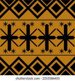 Ethnic boho seamless pattern. Tribal pattern. Folk motif. Textile rapport.